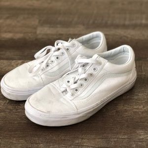 Vans White size 8.5
